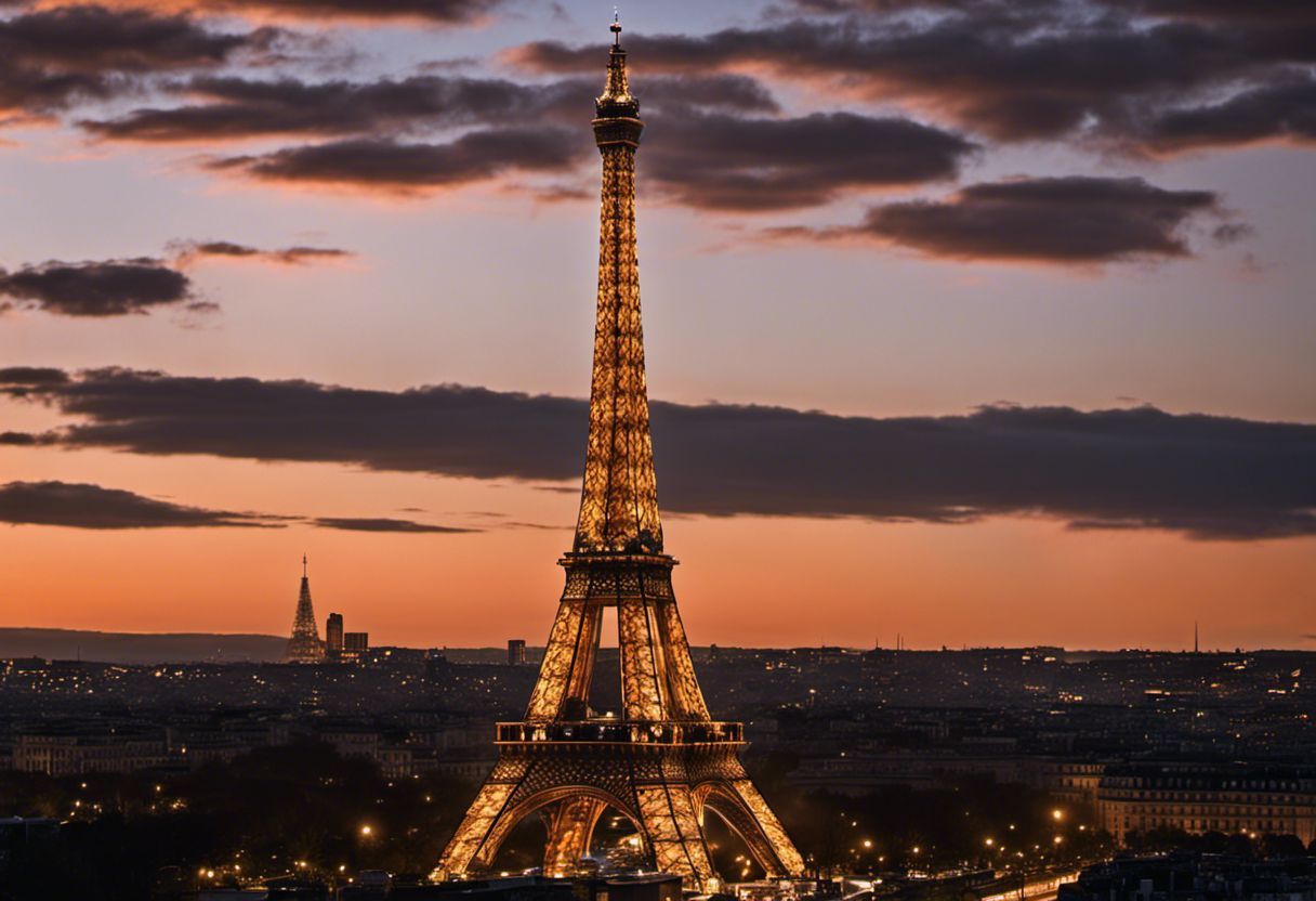 La Tour Eiffel scintillante au crépuscule attire les acheteurs de biens immobiliers parisiens