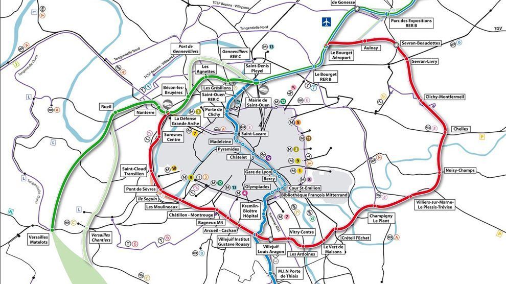 Le supermétro en île de France