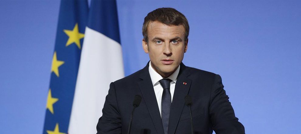 Le Président Emmanuel Macron